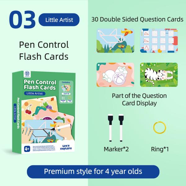 Panda Juniors Early Learning Flash Cards ASTM F963-17 EN71-123 For Practice