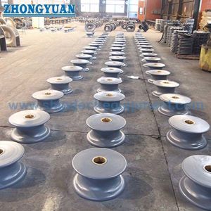 CB/T 3861 Type B Casting Steel Roller Button Ship Mooring Equipment