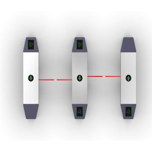Bevel Arc Wing Gate Turnstile Flap Barrier Access Control System