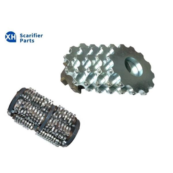Quality High Hardness Cemented 12 Point Steel Cutter Assemblies for Graco GrindLazer 630 Scarifier 10″ wholesale