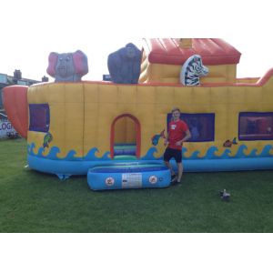 Noah ' S Arc Activity Animal Commercial Inflatable Toddler Playground Amazing
