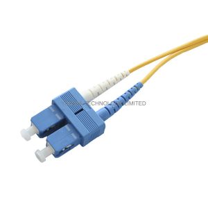 Optical Pigtail SC UPC SM Simplex 3mm 1Meter Yellow Optical Cable LSZH G.652D