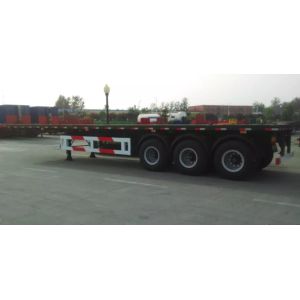 Electrical System 60 Ton Semi Trailer Trucks With 2 Legs And 12 Tires