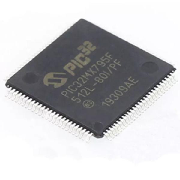 MICROCHIP PIC32MX795F512L-80I/PT 32-bit Microcontrollers Chips Integrated