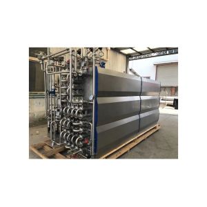 1000L per Hour UHT Condensed Milk Tubular Sterilizer with 0.5-0.6 Mpa Steam