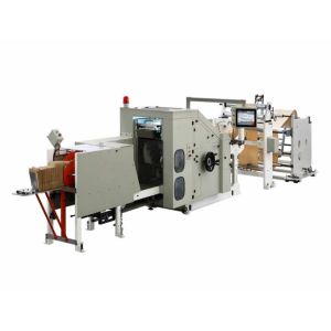 Biodegradable Paper Shopping Bag Making Machine Touchscreen