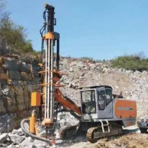 Cheap Integrated Air Hammer DTH Surface Drill Rig Machines with Built-in Air Compressor for sale