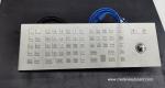 30min MTTR Matrix PS2 USB Trackball Keyboard 60 Keys With Numeric Keypad