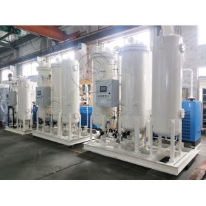 Cheap PLC Control Industrial Oxygen Concentrator / Oxygen Producing Machine 0.3~0.4 Mpa for sale