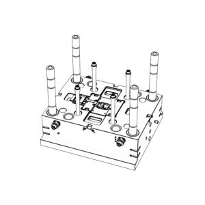 Transparent Front Housing/ Cold runner / Three-plates mold No.22398