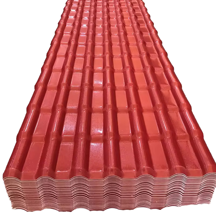 Spanish UPVC roofing tiles best price PVC roof sheets colorful plastic roof