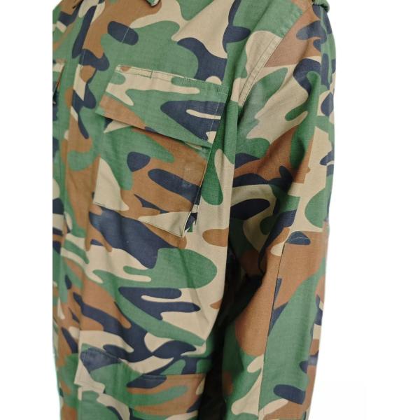 BDU Military Uniform Outdoor Combat Uniform Camouflage Utility Jacket 4 Pocket Tactical Military Jacket