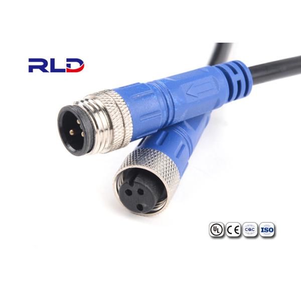 Quality Auto Electrical Multi Pin Connectors , 6 Pin Waterproof Connector Power / Signal Adapter wholesale