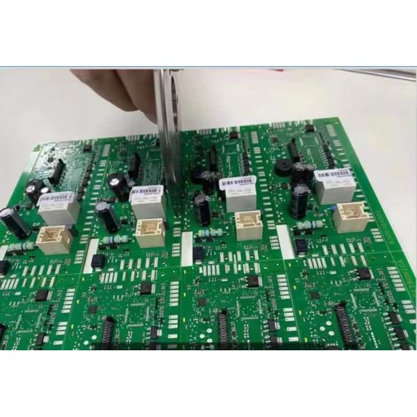 Double Direction Online Motorized Circular PCB Cutting Machine / Linear Blade Depanelizer YSV-5A