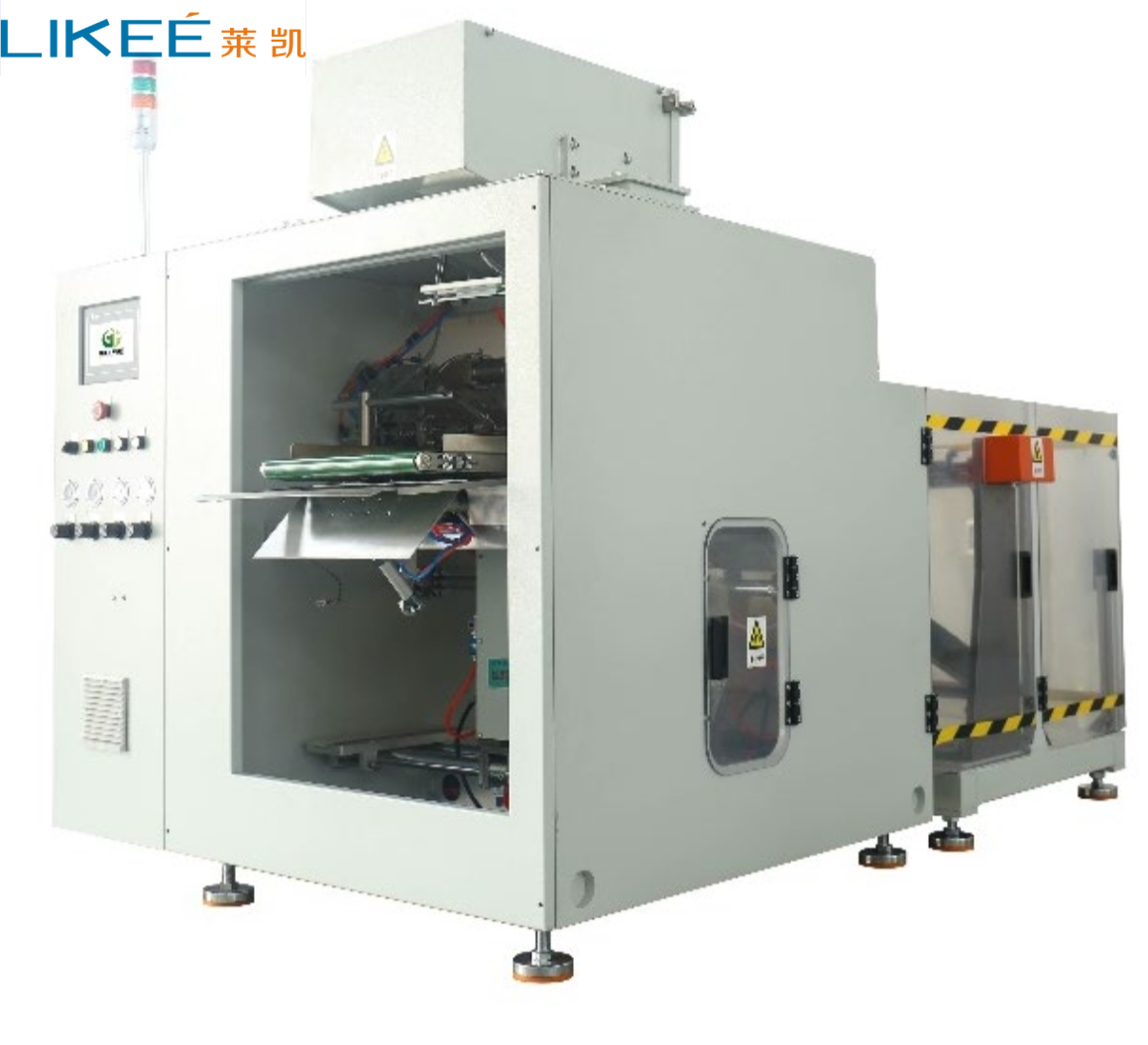 LK-CF02 Film Roll Rewinding Machine Featuring Enables Reverse Rubbing Function