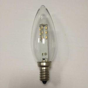 CHINA SUPPLIER TOP QUALITY LED CANDLE LIGHT LED SMD 2835 1W E12 E14 FULL GLASS