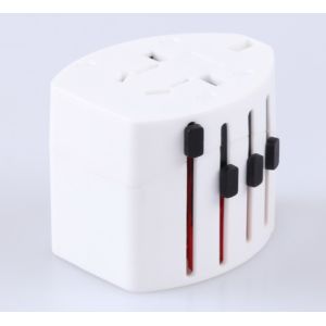 Travel adapter white and black color for option