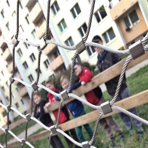 YT flexible 1.5 mm seamless ferrules balustrade infill cable wire mesh with 60