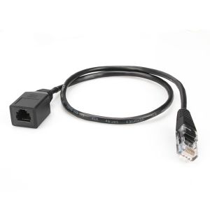 RJ45 Plug To RJ11 Female Connector Telephone Cable Cord Without Shield