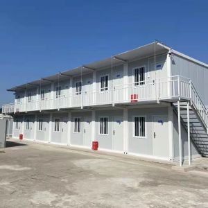 Detachable House 20ft Quick Container House Made Of Steel Sandwich Panel