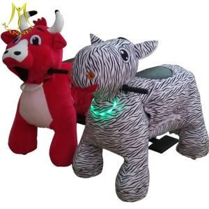 Hansel electronic fun animal games kids ride unicorn plush toy for park