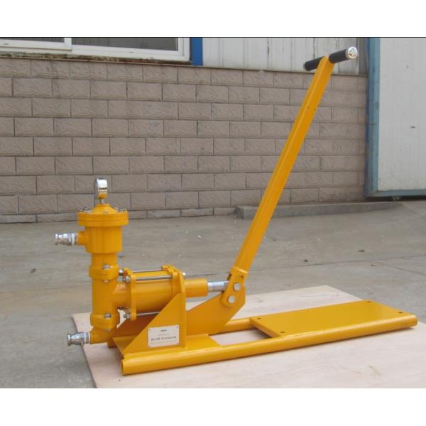 Quality 0-1.0Mpa high pressure manual cement grout pump for no electricity place use wholesale