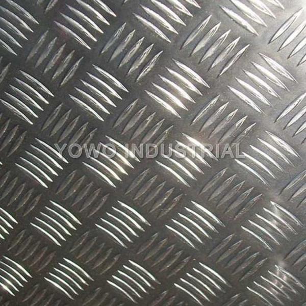 Patterned 6.0mm 1250*2500mm Aluminum Embossed Sheets