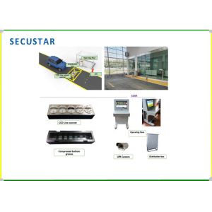 Wide Vision Scanning Under Vehicle Inspection System Water Resistant
