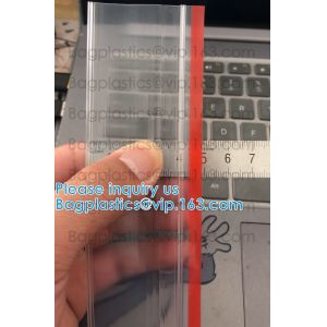 Vacuum String Horizontal Slider Flange Press Waterproof Easy Tear Zipper Slider