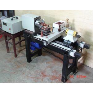 automatic wood beads machine