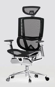 Quality Adjustable Mesh Office Chair With Wheels  Aluminum Alloy wholesale