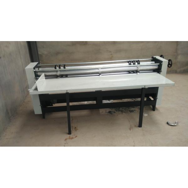 1800 Four Bar Rotary Cutting Creasing Machine , Corrugated Cardboard Box Dividers For Corrugated Sheet
