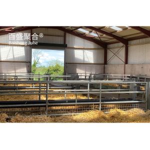 Customized Prefabricated Steel Structure Goat Farming Shed House with Sliding
