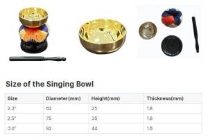 China Japan Funeral Metal Brass Bell Set Sing Bowl High Grade Japanese Style Buddhist Metal Bell Bowl Set on sale