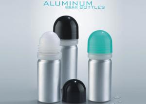 China Plastic 50ml 60ml 1Oz Empty Roll On Bottle For Deodorant Custom Color Logo on sale
