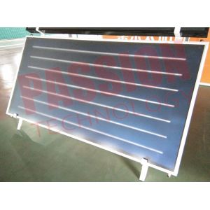 2 Sqm Flat Plate Solar Collector , Tempered Glass Solar Energy Collectors For