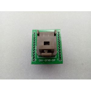 QFN8 TO DIP8 CNV-QFN8-DIP programmer adapter sockets with DFN8 MLF8 size 8*6mm