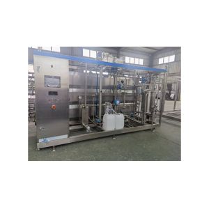 Steam Pressure 0.5-0.6 mpa 3000L/H Tubular UHT Milk Sterilization Machine for