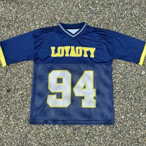 China Custom Jersey Logo Summer Cropped Boxy T Shirt Quick Dry Oversized Waterproof Soccer Football  Mesh Jersey T-shirt for Men on sale