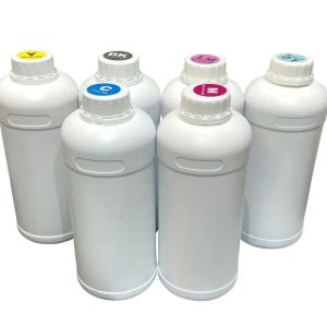 Water Based Ink 1000ML Bulk Waterproof CMYK White Printing Eco-friendly Sunproof