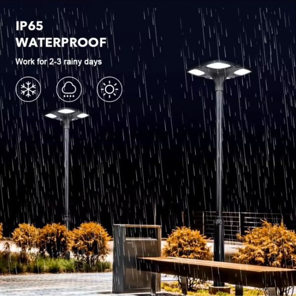 waterproof solar garden light