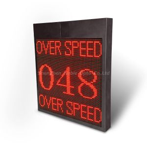 Solar and AC Powered LED Radar Speed Signs with Phone App Control
