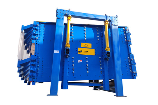 Double Deck Silica Sand Gyratory Sifter For High Accuracy Large Capacity Sieving