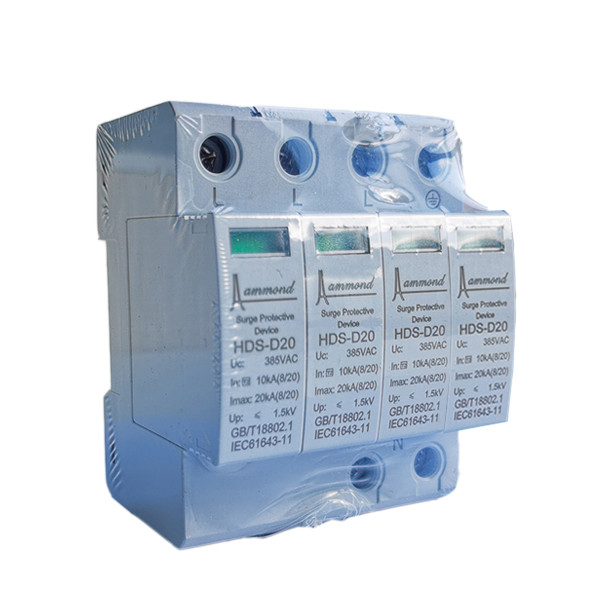 Quality Metal Box 385V Power Surge Protection Device , 20KA Surge Protector Against Lighting wholesale