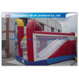 Colorful Slide Inflatable Bouncy Castle Inflatable Bouncers For Kids With Full