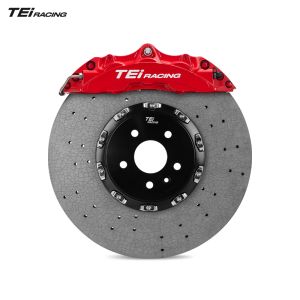 China TEI P60NS 6 Pistons BBK Carbon Ceramic Rotor 355mm 380mm Front Modified Brake Kit for VOLVO S60 S90 on sale