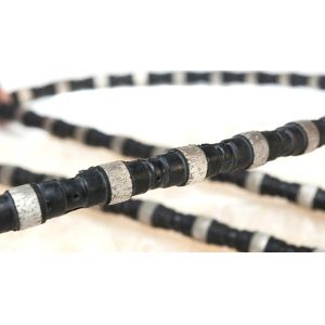 Marble Quarrying Tools Diamond Wire Saw Rope To Cutting Stone 11.5mm