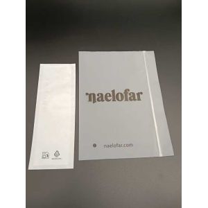 Sustainable Eco-Friendly Degradable Bone Zipper Pouch For Small Items