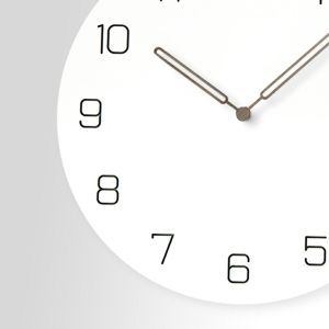 European Design Large Elegant Wall Clocks Simple Modern Round Wall Art Clocks