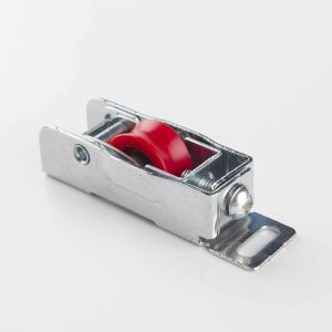 Iron External Frame Material Aluminium Door and Window with Pulley Sliding